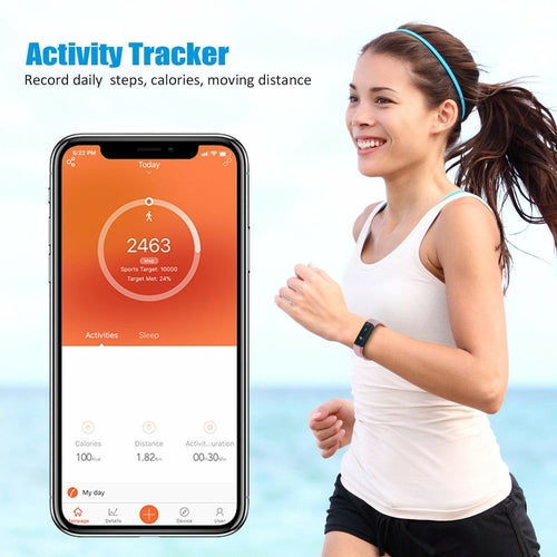 Reloj inteligente y monitor de actividad SmartFit Slim con accesorio extra GRATIS