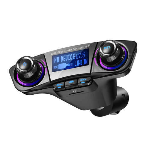 Transmisor FM para coche BT06, reproductor MP3 y receptor de audio