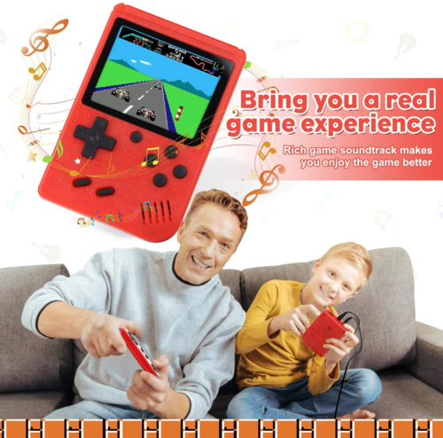 Mini consola de videojuegos portátil retro de 3,0 pulgadas