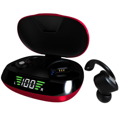 Auriculares deportivos Bluetooth V5.0 TWS con pantalla LED para iPhone y Huawei