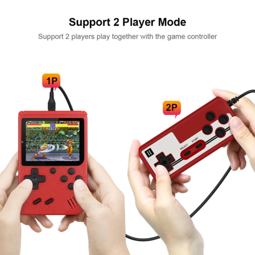 Mini consola de videojuegos portátil retro de 3,0 pulgadas