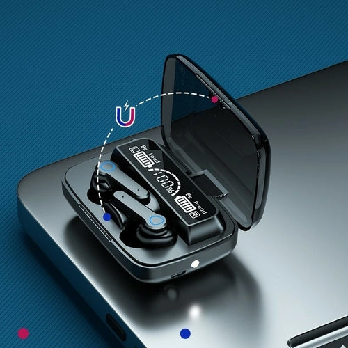 Audífonos KARISA M19 - TWS Bluetooth 5.1 con Pantalla y Linterna