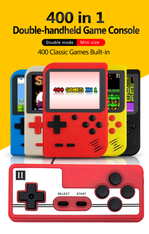 Mini consola de videojuegos portátil retro de 3,0 pulgadas
