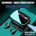 Audífonos KARISA M19 - TWS Bluetooth 5.1 con Pantalla y Linterna
