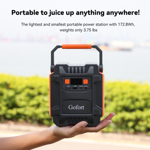 Estación Solar Portátil Gofort 200W - Power Bank para Camping